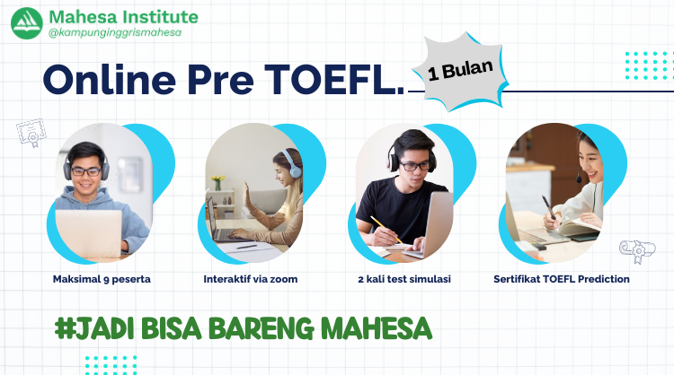 ONLINE PRE TOEFL